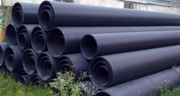 Ống HDPE gân 2 lớp xẻ rãnh